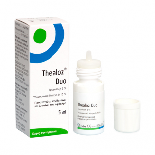 Thealoz®Duo, οφθαλμικές σταγόνες, 5ml